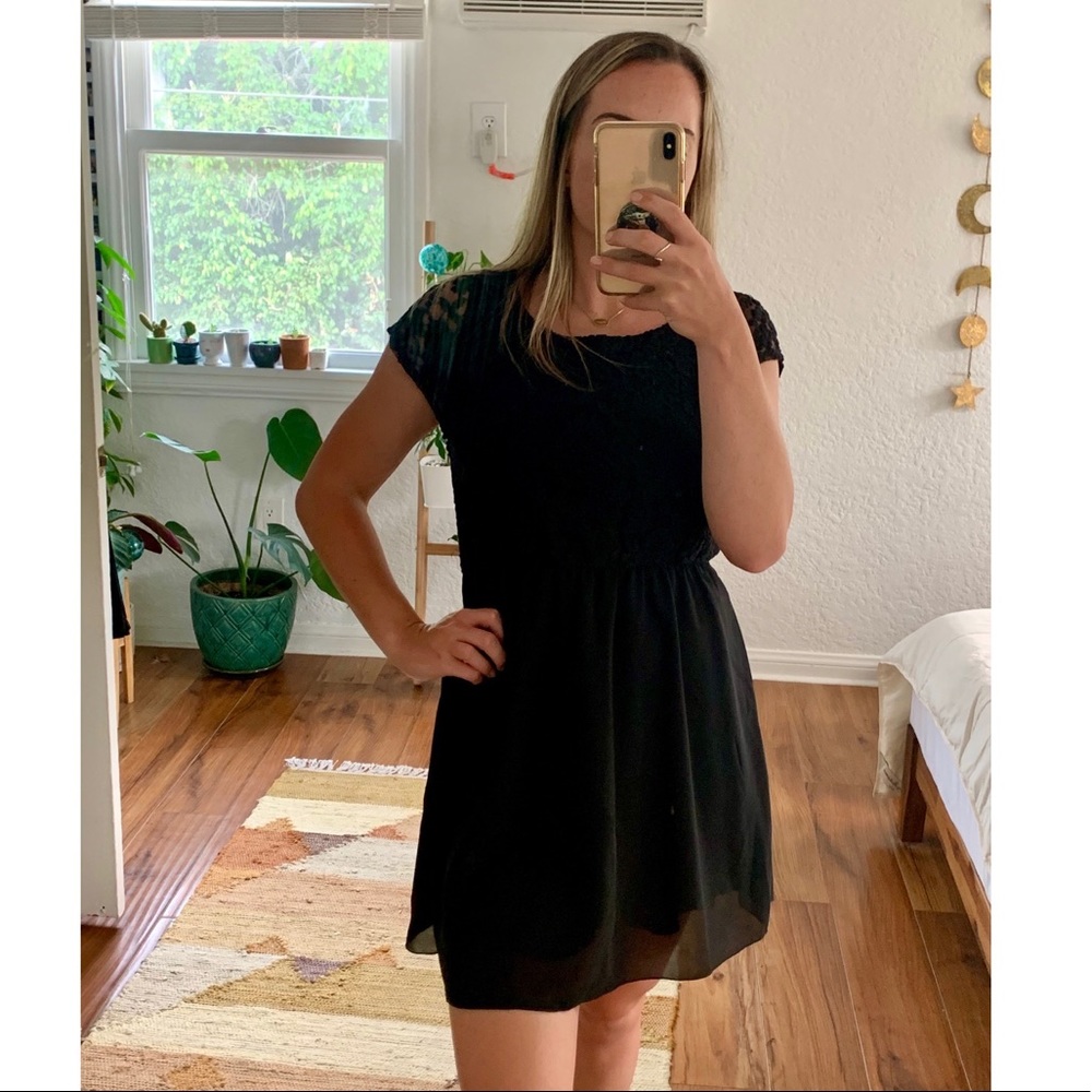 Black Lace Dress size S